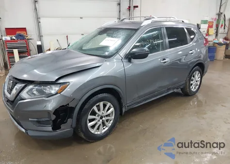 2020 Nissan Rogue Sv Fwd from USA, damaged, VIN KNMAT2MT3LP529997